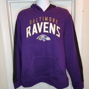 Baltimore Ravens Purple Fanatics Hoodie Men's Large